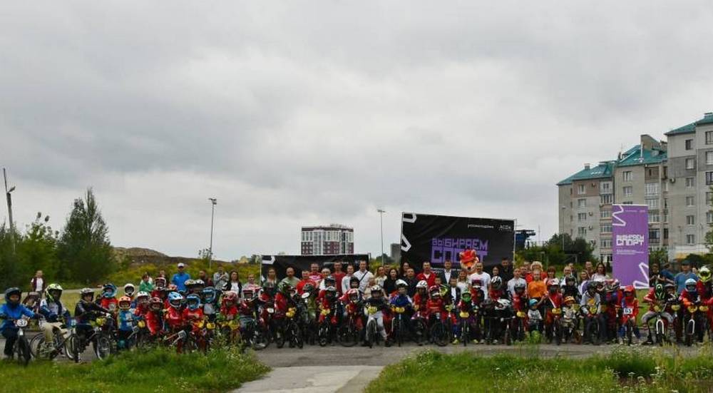 В Брянске прошли соревнования по велоспорту BMX