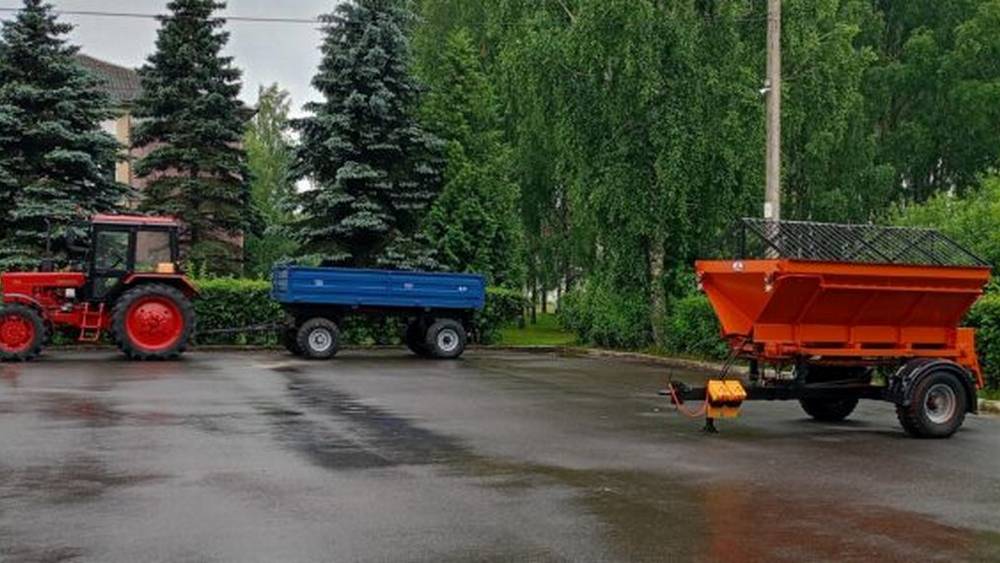 Гордеевский район получил новые дорожные машины