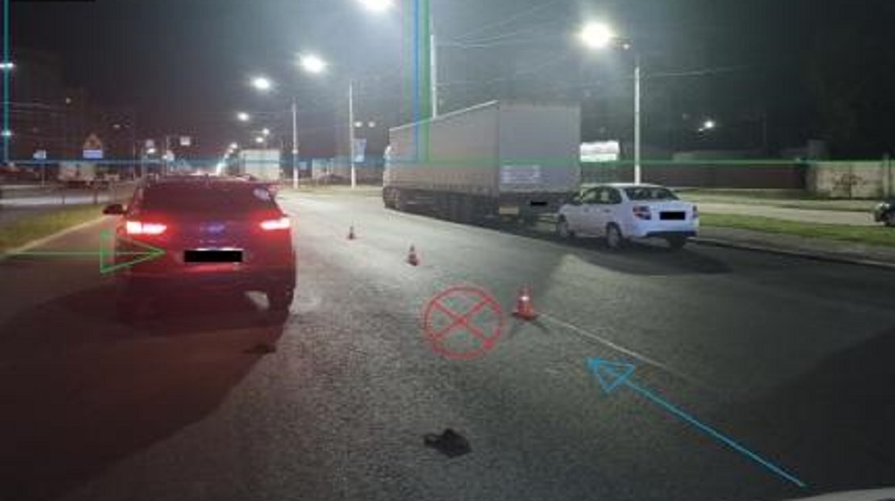 В Брянске выяснились подробности гибели в ночном ДТП сбитого таксисткой пешехода