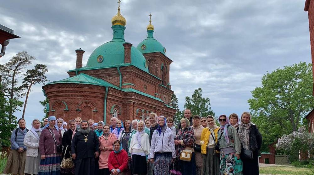 Брянские паломники посетили Спасо-Преображенский Валаамский мужской монастырь
