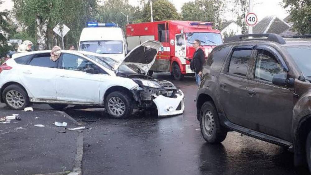 В Брянске на Болховской сняли видео о последствиях страшного ДТП