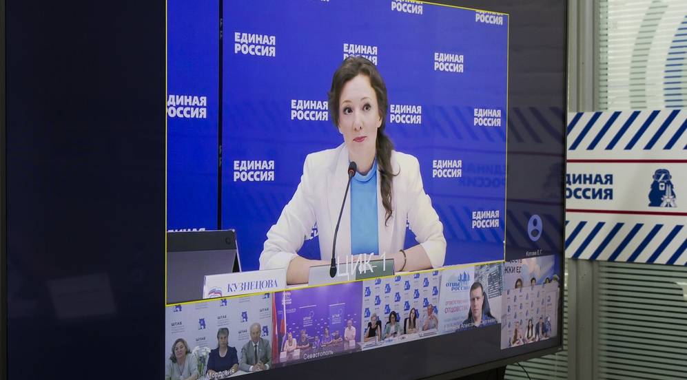Анна Кузнецова провела прием граждан в режиме ВКС