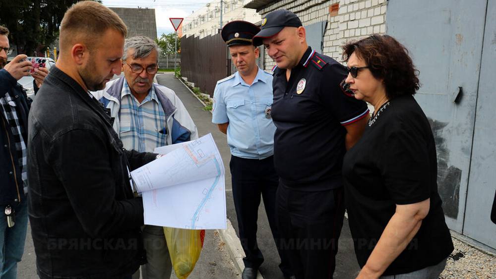 В Брянске завершили капремонт в 1-м Городищенском переулке