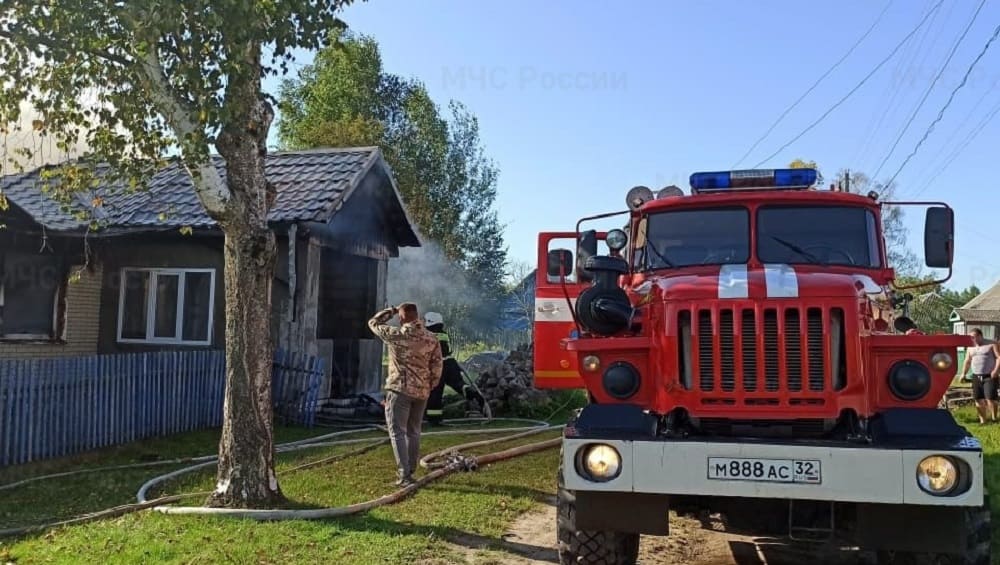 Стали известны подробности страшного пожара под Брянском