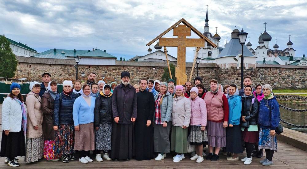 Брянские паломники посетили святой архипелаг