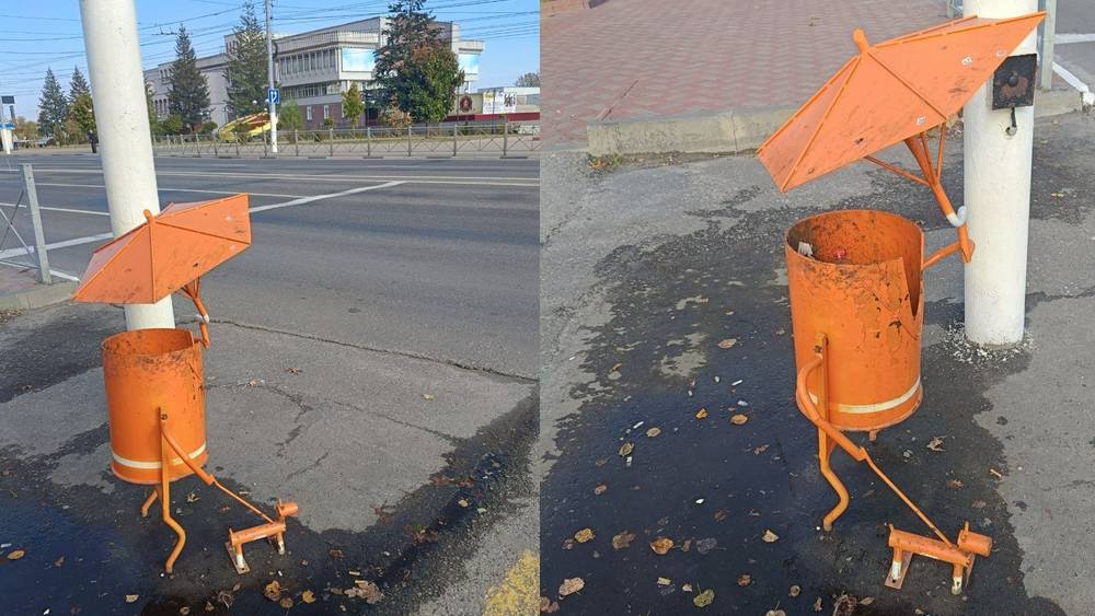 Брянское украшение стало замызганным