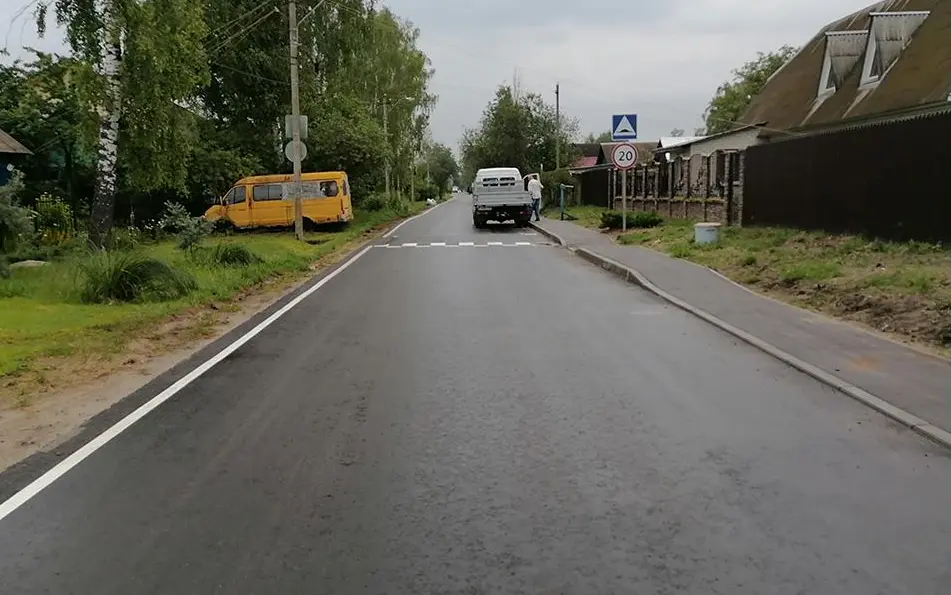 В Брянске по нацпроекту завершили капитальный ремонт дороги на Западной