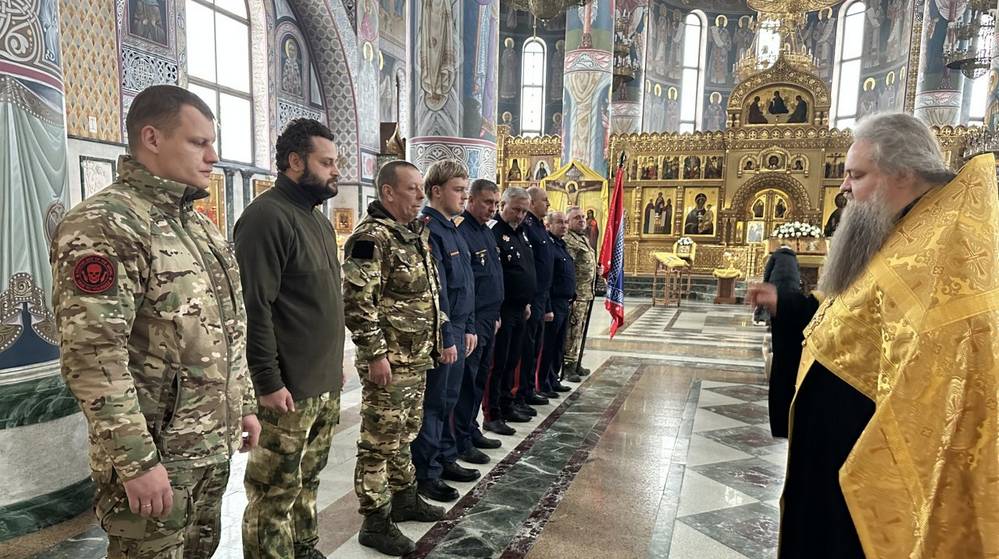 Присягу на верность Отечеству и Русской Православной Церкви приняли два брянских казака