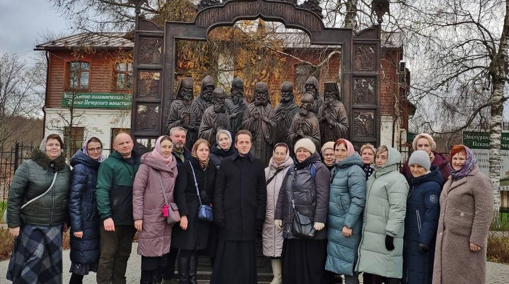 Паломничество брянских православных в Псково-Печерскую обитель