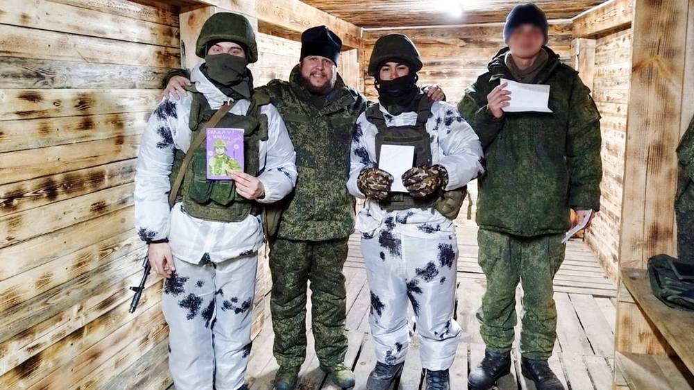 Военный священник Брянской епархии посетил группировку войск армии «Север»