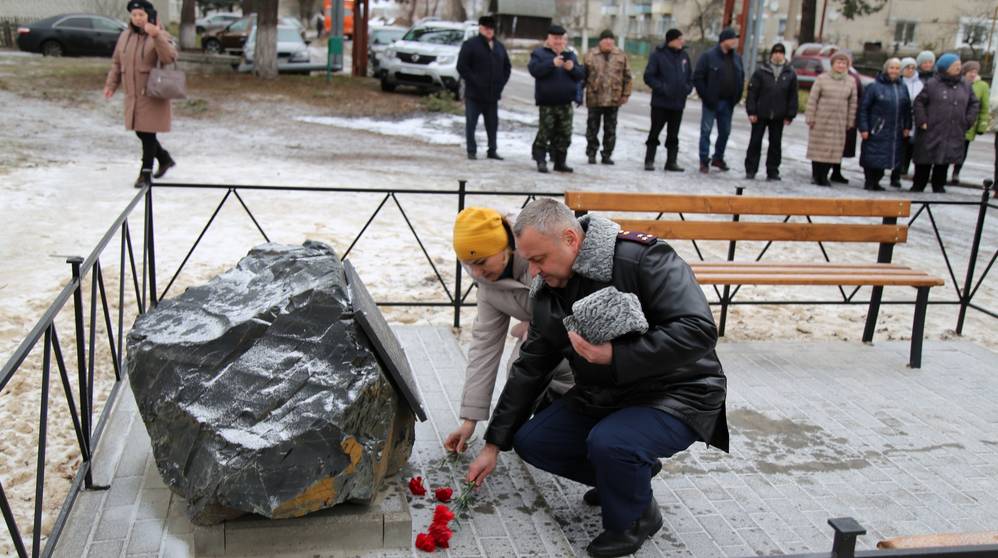 В Брасовском районе открыли памятник сотрудникам и ветеранам УИС