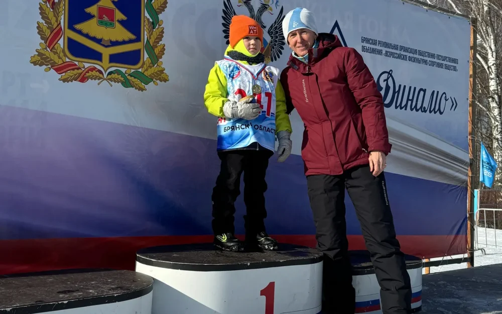 Семья Петровских стала победителем лыжного чемпионата брянской прокуратуры