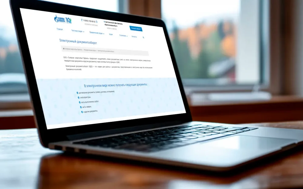 Филиал «Брянскэнергосбыт»: электронный документооборот для юридических лиц