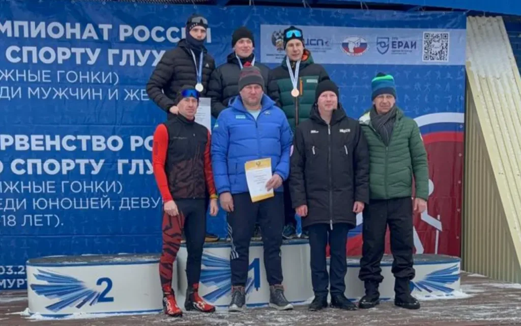 Брянский лыжник Даниил Андреев стал чемпионом России